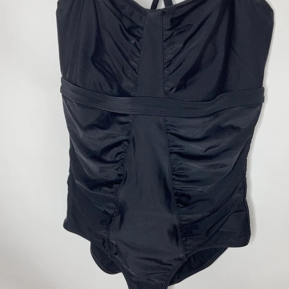 Athleta waterfall band one piece swimsuit 40D/DD - Picture 4 of 8